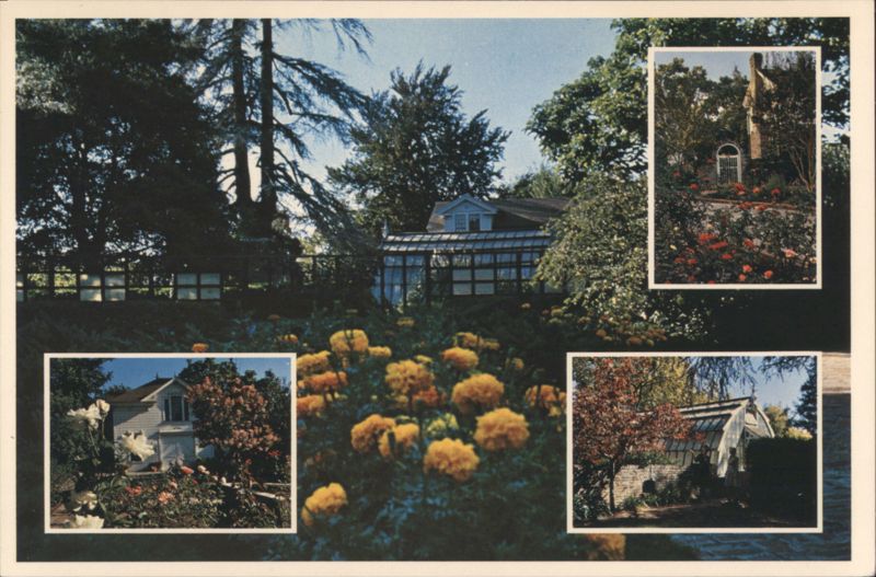 Luther Burbank Memorial Gardens, Greenhouse and Home Santa Rosa California