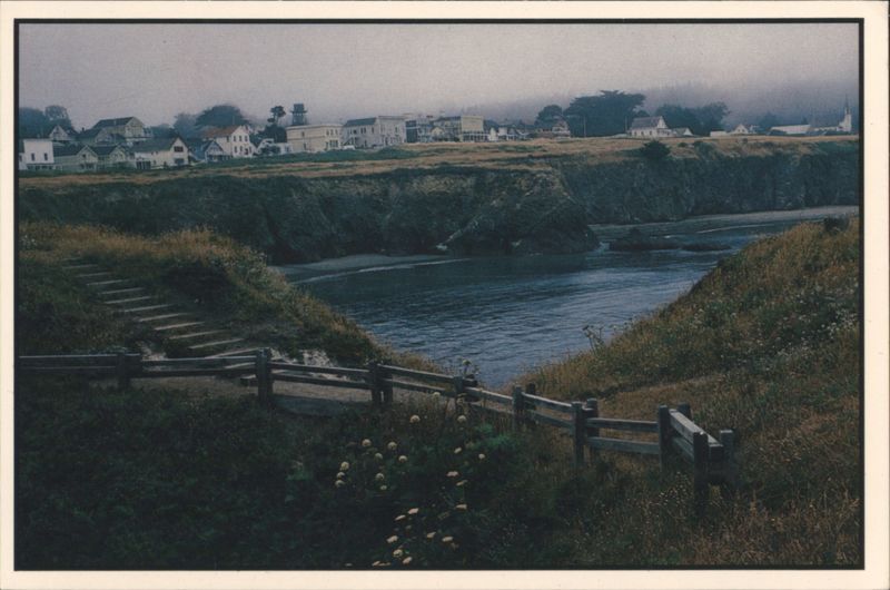 Mendocino Summer Fog, Northern California Highway 1