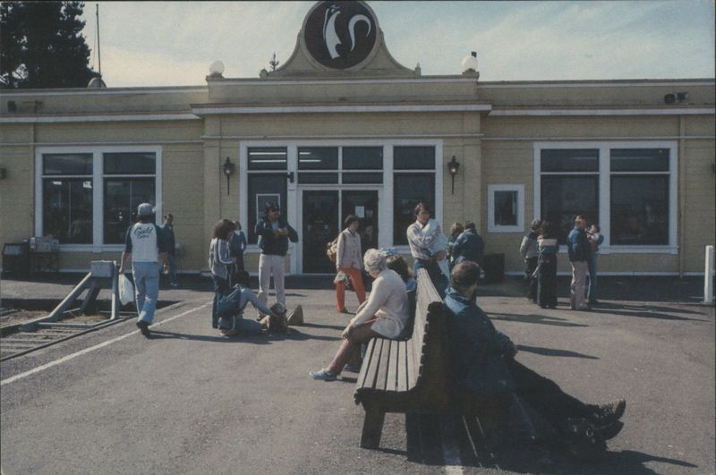 Skunk Depot at Fort Bragg California