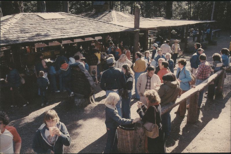 Northspur Beer Garden on the Skunk Train Line California