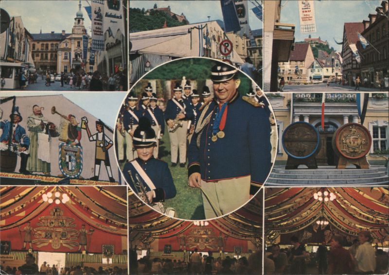 Kulmbach Beer Week Scenes and Plassenburg Castle Germany