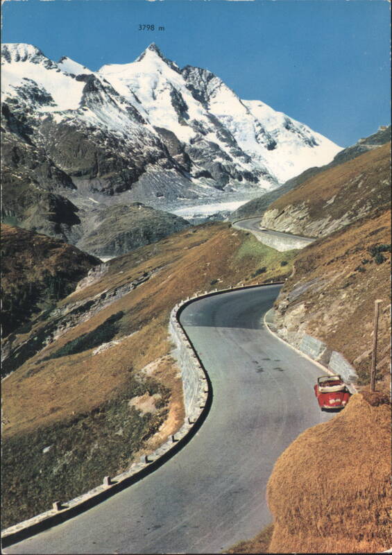 Großglockner-Hochalpenstraße and Großglockner Peak Austria