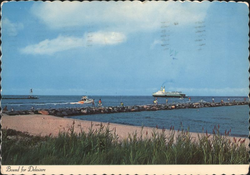 Cape May-Lewes Ferry Bound for Delaware New Jersey