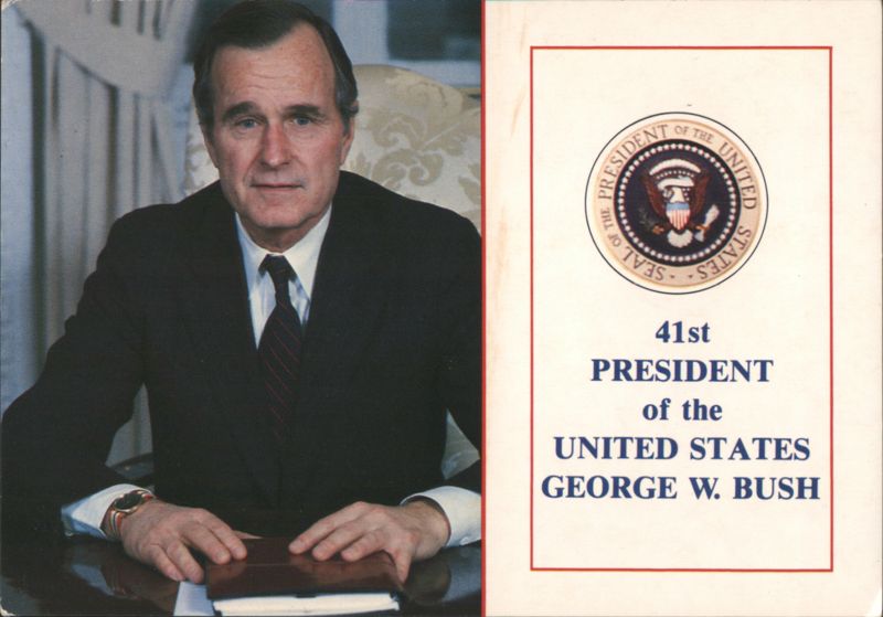 George Herbert Walker Bush, 41st President of the US
