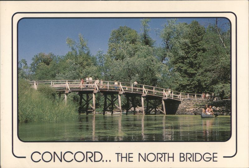 The North Bridge, Minuteman National Historical Park Concord Massachusetts