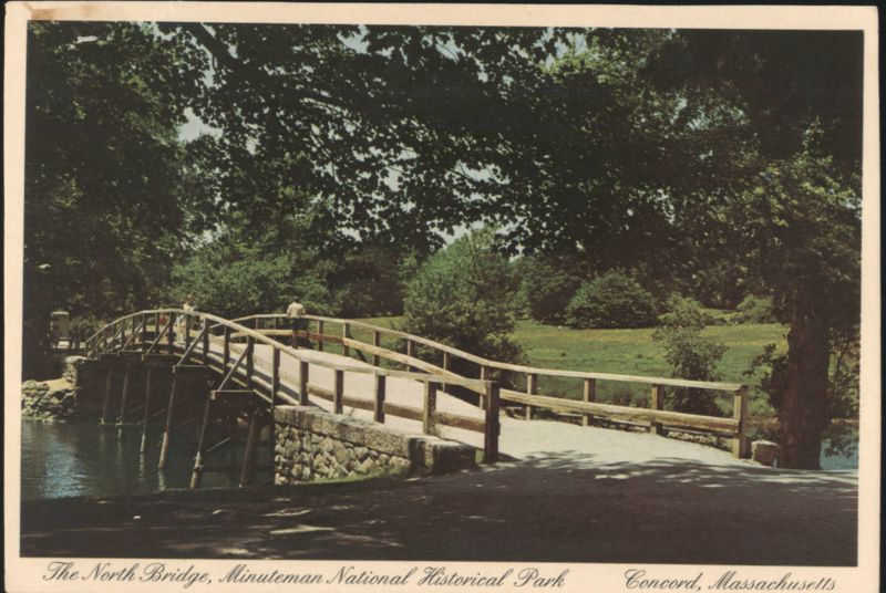 The North Bridge, Minuteman National Historical Park Concord Massachusetts