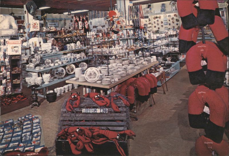 Interior of the Largest Gift Shop at Magnetic Hill NB Canada