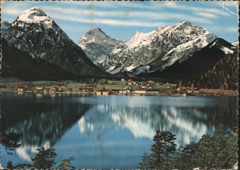Pertisau am Achensee and Sonnjoch Mountain View Tirol Austria