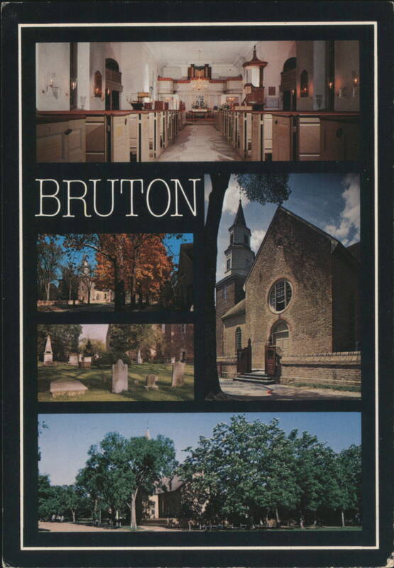 Bruton Parish Church Interior and Exterior Multi-Views Williamsburg Virginia