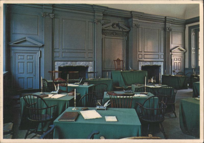 Declaration Chamber, Constitution Hall Philadelphia Pennsylvania