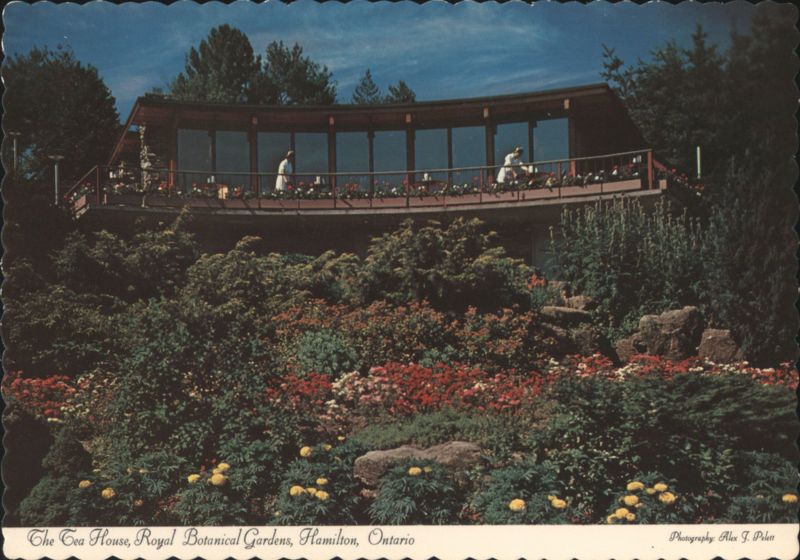 The Tea House, Royal Botanical Gardens Rock Garden Hamilton Canada