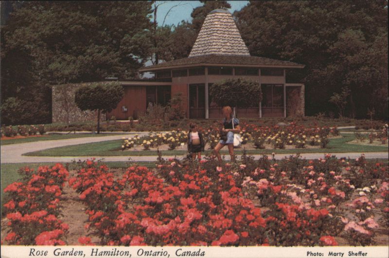 Centennial Rose Garden and Turner Pavillion Hamilton Canada