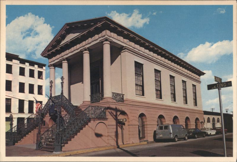Market Hall at Meeting and Market Streets Charleston South Carolina