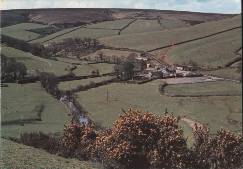 Lorna Doone Farm, Malmsmead from County Gate England