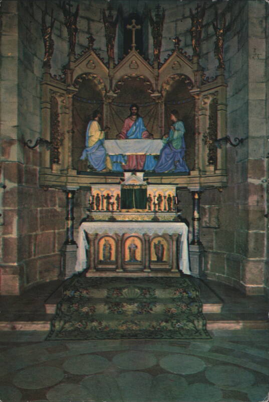 Main Altar at Emmaus al-Qubeibeh Israel Middle East