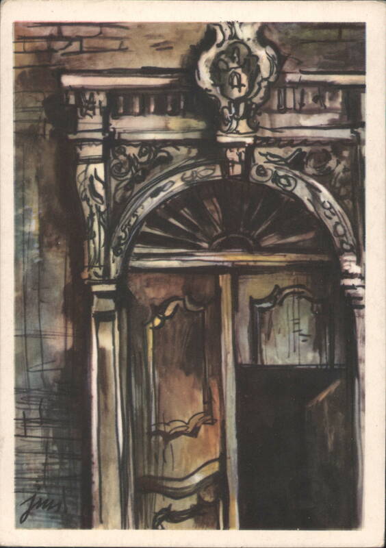 Portal from Kanoniczna Street by Jan Marcin Szancer