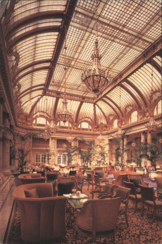 The Garden Court, Sheraton Palace Hotel San Francisco California