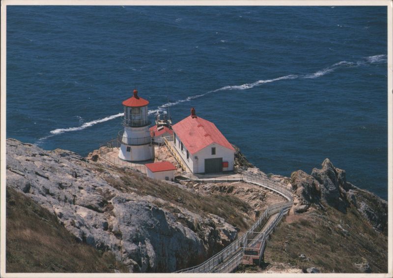 Point Reyes Lighthouse and 300-Step Staircase California