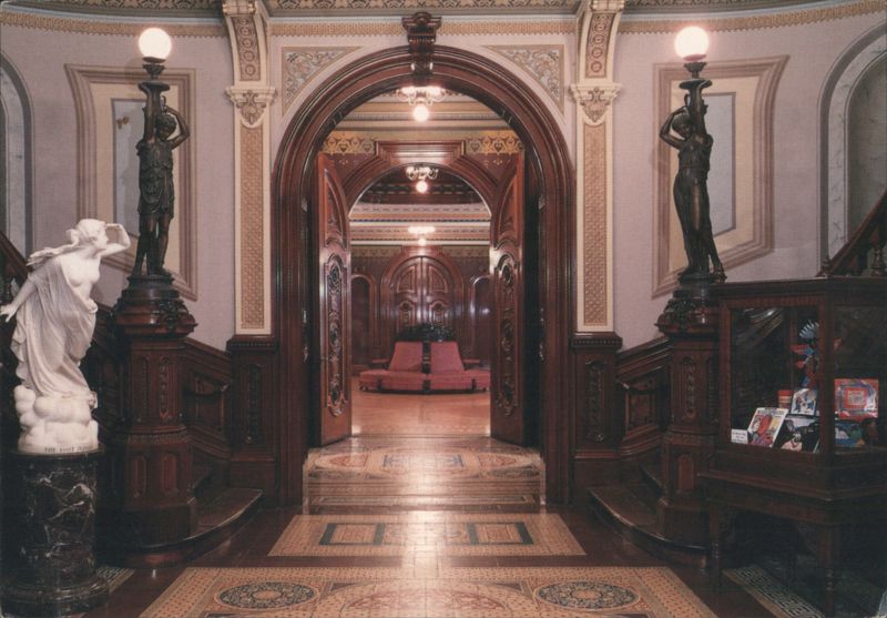 Victorian Decor of the Crocker Art Museum Foyer Sacramento California