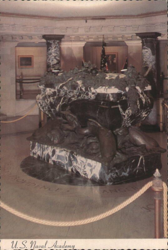 Crypt of John Paul Jones, U.S. Naval Academy Annapolis Maryland