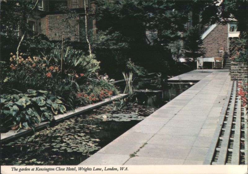 Garden and Patio at Kensington Close Hotel London United Kingdom