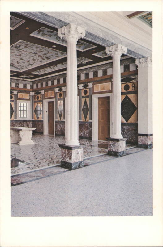 Vestibule at The J. Paul Getty Museum Malibu California