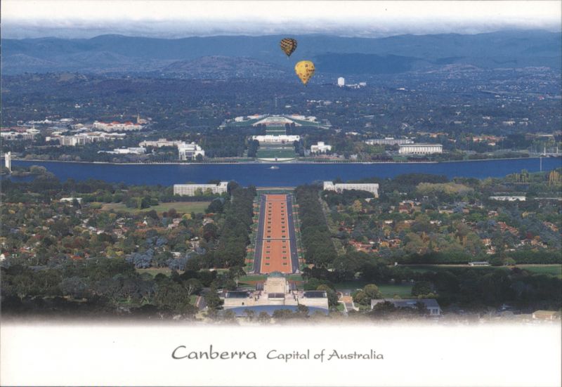 Australian War Memorial, Anzac Parade & Parliament House Canberra ACT