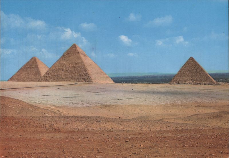 The Great Pyramids of Giza Egypt Africa