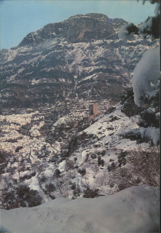 Partial View of Cazorla and Snowy Mountains Spain