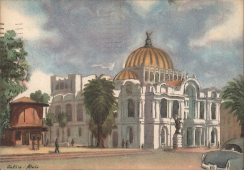 Palacio de las Bellas Artes, Alameda Central Mexico City