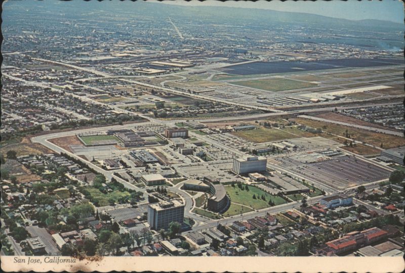 Aerial View of the San Jose Civic Center California