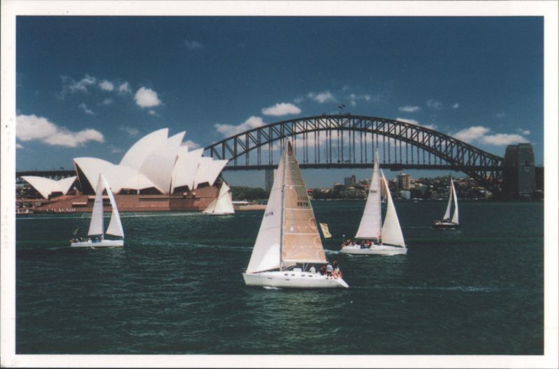 Sydney Harbour, Opera House and Harbour Bridge View Australia