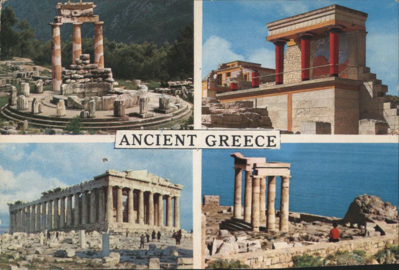 Ancient Greece Landmarks Multi-View Greece, Turkey, Balkan States