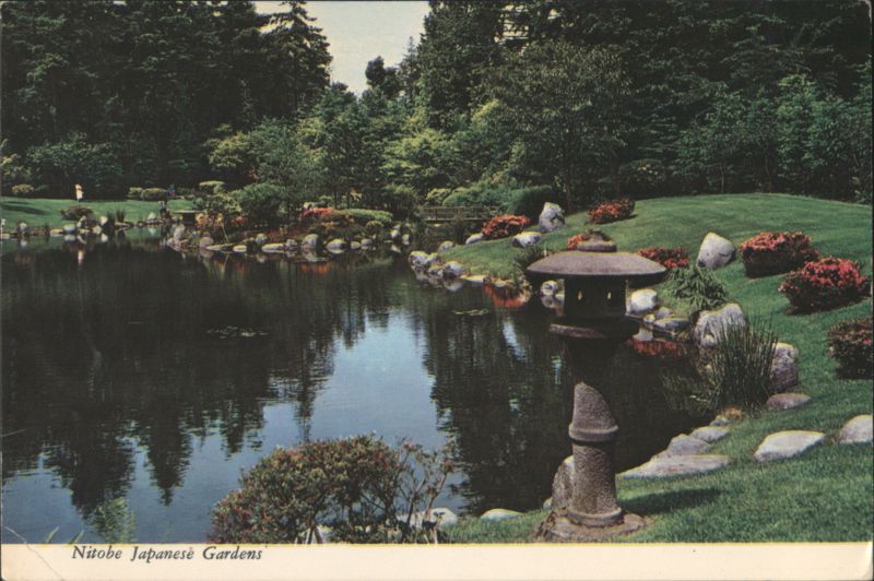 Nitobe Japanese Gardens, University of British Columbia Vancouver BC Canada