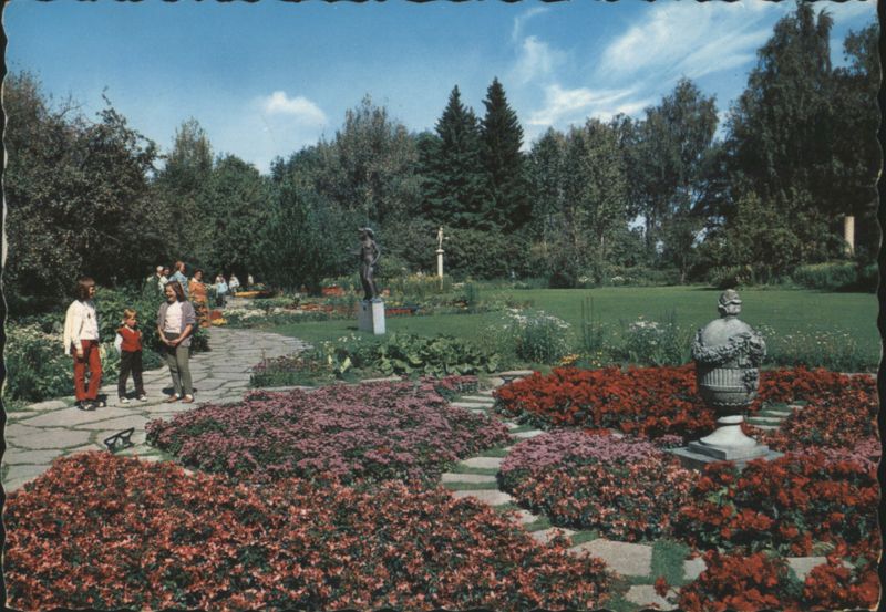 Rottnerosparken Blomstergården Flower Garden Sweden