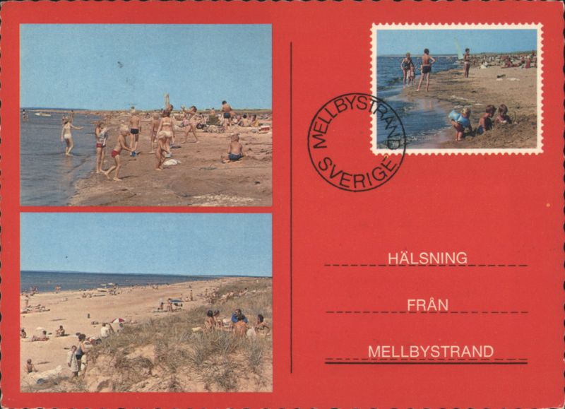 Multi-View Beach Scenes at Mellbystrand Sweden