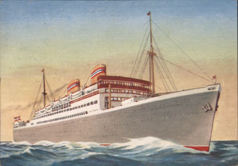 S/S Stavangerfjord, Norwegian America Line Ocean Liner