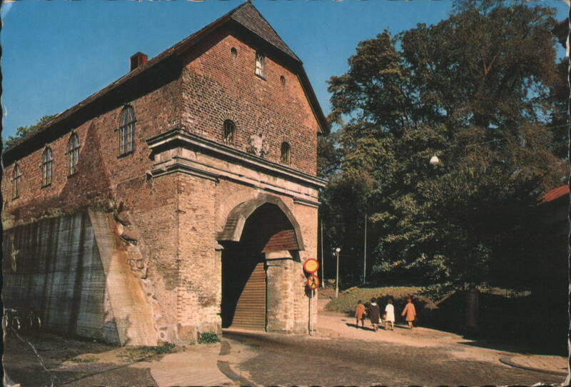 Norre Port Historic City Gate Halmstad Sweden