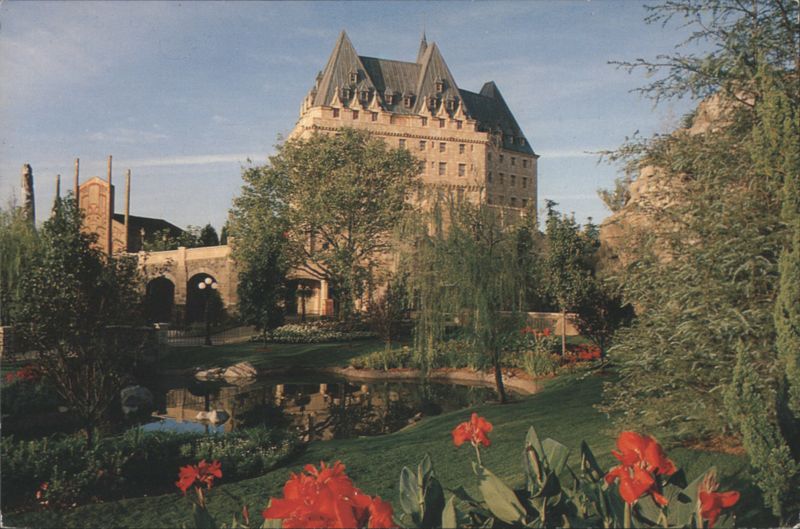 Canada Pavilion and Victoria Gardens, EPCOT Center Lake Buena Vista Florida