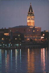 Italy Pavilion, World Showcase, EPCOT Center Postcard