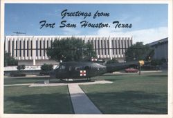 Medical Utility Helicopter, Academy of Health Sciences Postcard