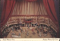 French Miniature Circus, Ringling Museum of the Circus Postcard