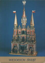 Szopka Krakowska by Włodzimierz Lesyk, Kraków Postcard