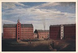 Middlesex Company Woolen Mill, Lowell, MA, c. 1845 Postcard
