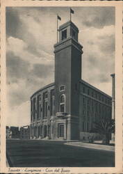 Casa del Fascio and Tower, Lungomare Postcard