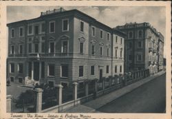 Istituto di Biologia Marina, Via Roma Postcard