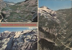 Strada del Passo Stelvio, Stilfserjochstr. Postcard