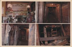 Bess & Belcher Mine, Ponderosa Saloon & Casino Postcard