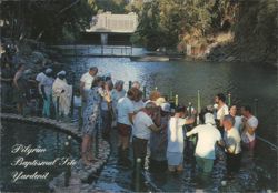 Pilgrim Baptismal Site, Yardenit, River Jordan Postcard