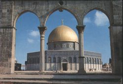Dome of the Rock and Mosque of Omar, Old City Postcard